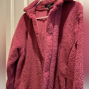 forever 21 small teddy jacket